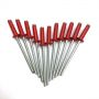 RAL3020 red color painted aluminum steel blind rivet