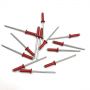 RAL3020 red color painted aluminum steel blind rivet
