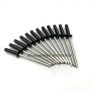 RAL 9011 Black Color Painted Aluminum steel blind rivets