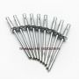 Tri Fold Bulb Dome Head Aluminum Blind Rivets